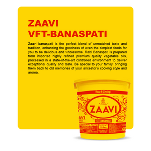 
                  
                    ZAAVI BANASPATI GHEE 2.5 KG BUCKET
                  
                