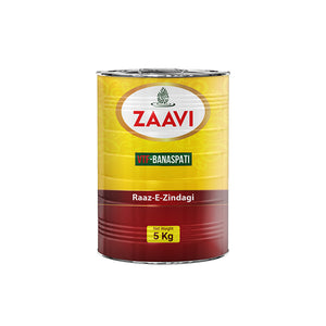 
                  
                    ZAAVI BANASPATI GHEE 5 KG TIN
                  
                