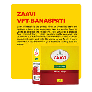 
                  
                    ZAAVI BANASPATI GHEE 1 x5 KG DISP
                  
                